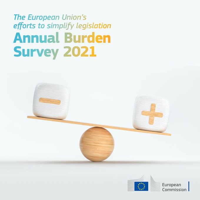 We are cooperating with <a href="/EU_Commission/">European Commission</a> in simplifying EU laws. 👏

Discover how our members <a href="/markspeich/">markspeich</a> <a href="/annekarjalainen/">Anne Karjalainen</a> <a href="/ulandergren/">Ulrika Landergren</a> &amp; the #RegHub Network contributed to the 2021 Annual Burden Survey. #BetterRegulation

👉 europa.eu/!f7KcVF