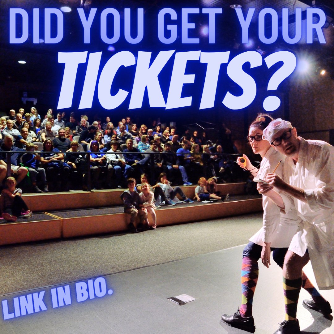 Tickets are on sale now, get 'em while you can! We have shows on the 12th-15th and 17th-21st at Campus Saint-Jean. Come be a part of the experiment!