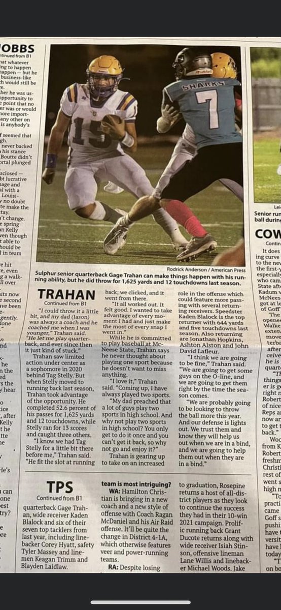 CoachTowery's tweet photo. This young man is going to do great things this year and surprise a lot of people! True leader, winner that believes in all of his teammates!
#TorPride #OneTeamOneTownOneMission https://t.co/cJZ0Pvfm6q