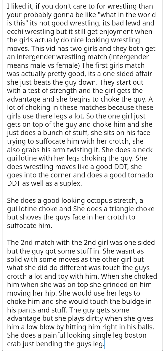 RevenantWingz's tweet photo. Review of BJM-07 ⭐⭐⭐⭐

https://t.co/Z9Pt0ge7OD

#HentaiVerse 
#Wrestling 
#Lewd 
#Ecchi 
#JAV 
#BATTLE 
#Asian 
#ProWrestling 
#Badwrestling 
#Review 
#Rating 
#Subreddit
#Adult https://t.co/D04a2I6Q1y