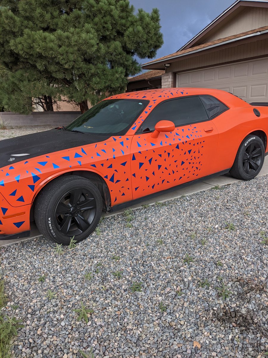 a_mandork's tweet photo. @carcolornamer did they run out of decals? https://t.co/CTvunc8ePb