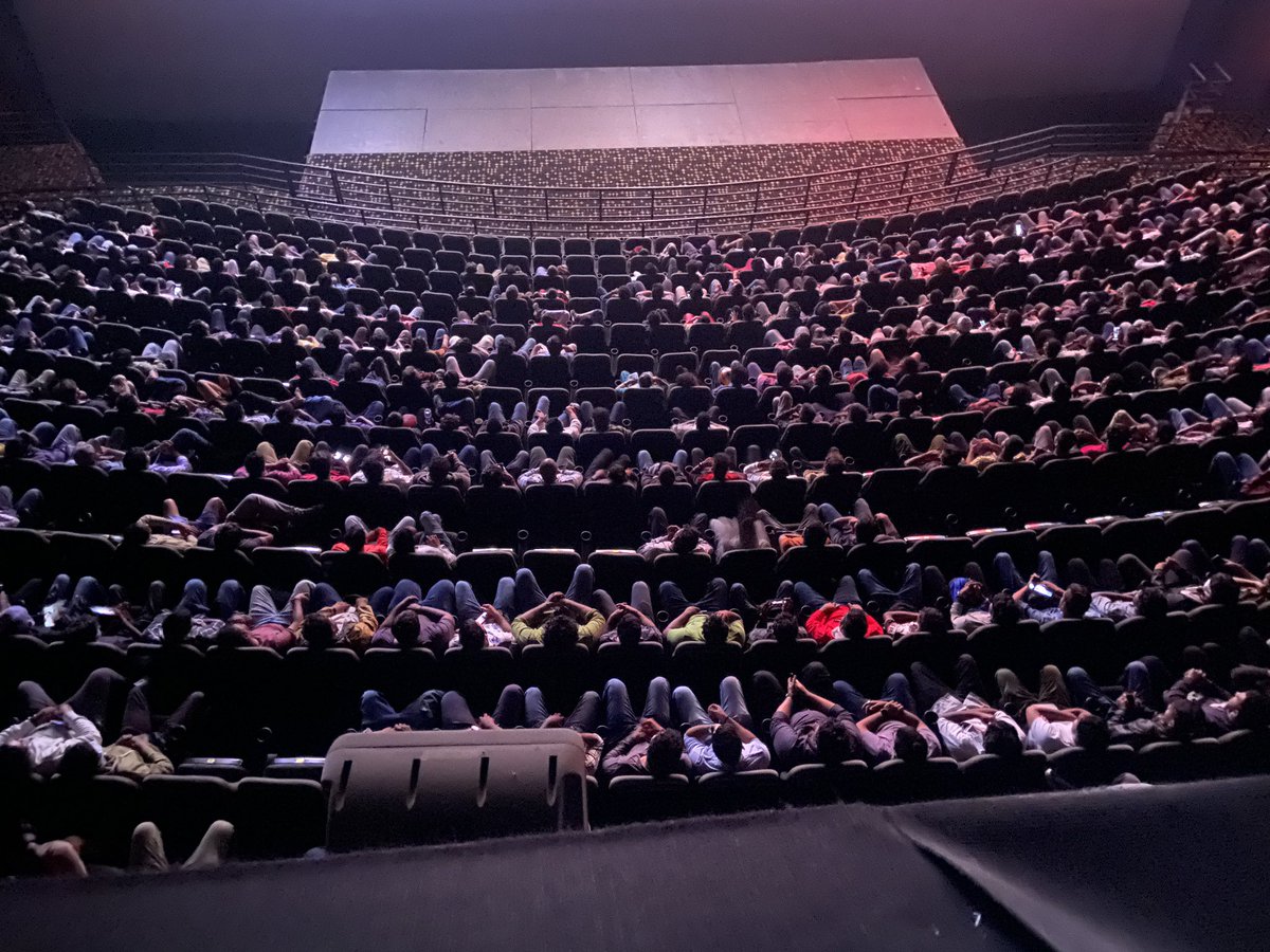 ursmohan_kumar's tweet image. 9am show ki 90% occupancy 🙏🙏🙏🙏#PrasadsLargeScreen #Okkadu #OkkaduSpecialShow