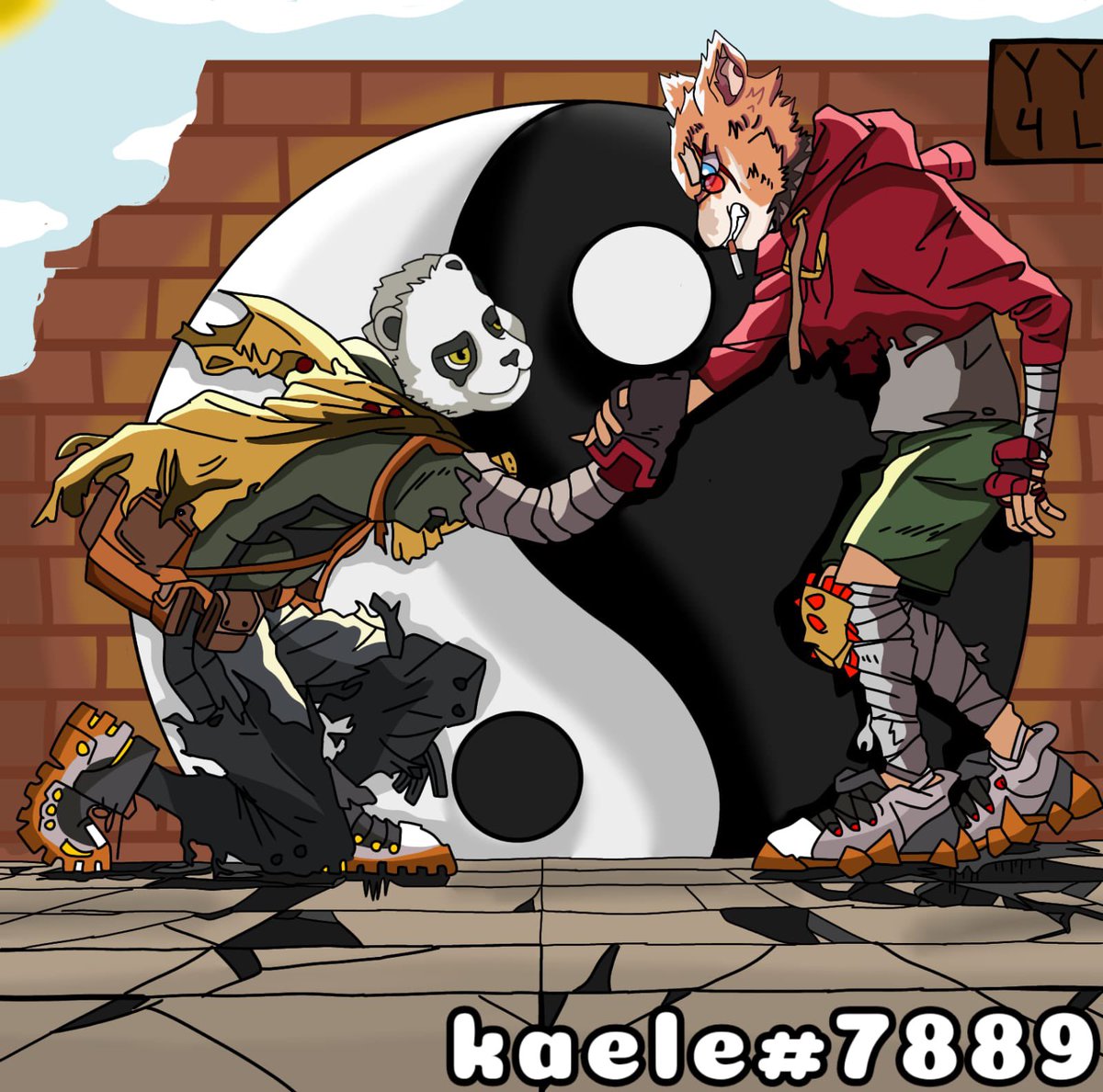 What I want to show is when two opposing forces collides, they might create complementing forces with each other in order to create harmonization 

Just like our lives when your enemy is trying to bring you down, they are helping you to grow up ☯️ 🐈‍⬛ <a href="/ProjectYinYang/">Yin Yang Gang</a> <a href="/Nomad_eth/">Nomad</a>