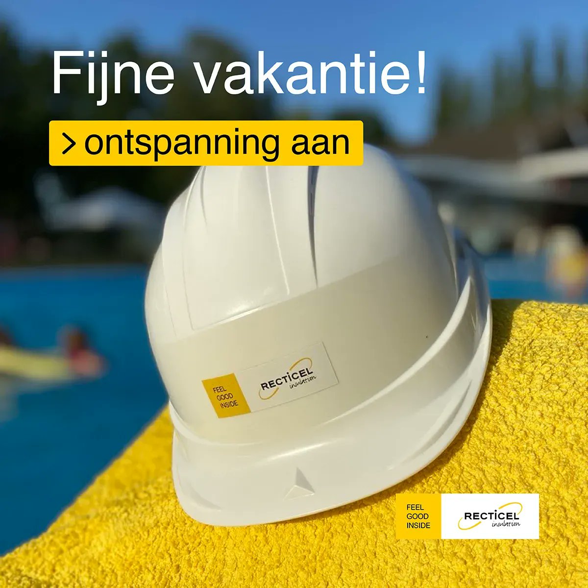 RecticelInsulNL's tweet photo. Bouwhelm af, schoenen in de kast: even hélemaal tot rust komen 👍. Het team van Recticel Insulation wenst je een fijne vakantie, vol zon en ontspanning. Deze week zijn we gesloten, vanaf maandag 15 augustus staan wij weer voor je klaar! ☀️
#RecticelNL #Isoleren #vakantietijd https://t.co/UcyTQhDG2o