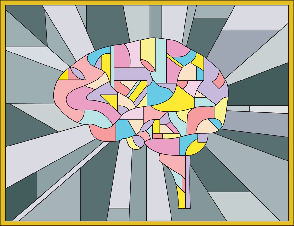 GeneticsMatt's tweet photo. Stoked to have won the @SOBRNetwork Brain Art competition 2022! A mosaic brain to show genetic mosaicism in the brain #brainmosaicism🧠🪟🎨🧬#sciart @MCRI_for_kids https://t.co/MXEy2kTiBS