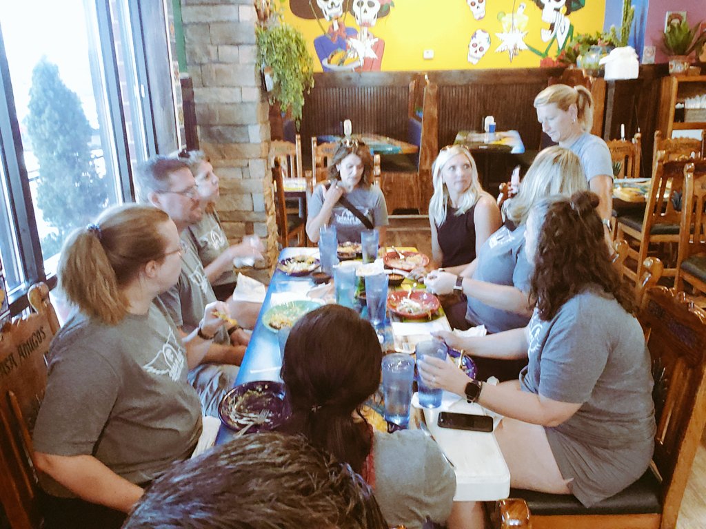 CSTWildcatsMS's tweet photo. Lunch at Casa Amigos across the street from CST was a great place to unwind and catch up with each other. Thank you for the service and accommodations! #opsfortheircommunity #CSTFamily https://t.co/kYltGcfnGK