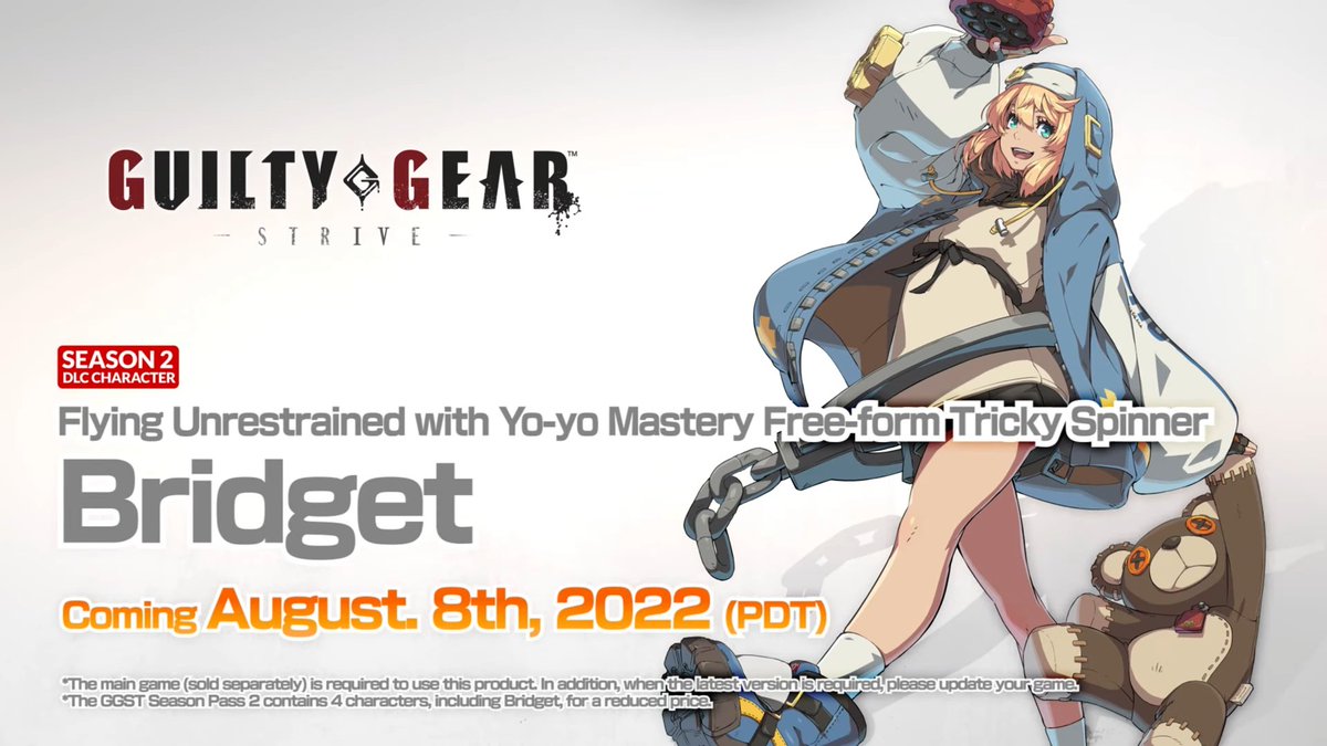 ShackStream: Throwin' yo-yos with Bridget in Guilty Gear Strive Season 2