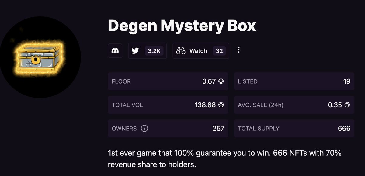 Something is coming. Only 19 listed 👀