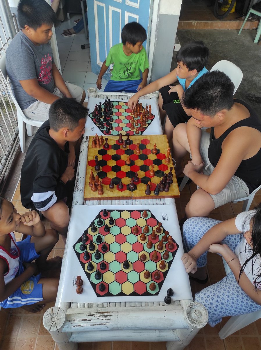 This invention, called the "Think! game (Tagisipan) is a Filipino invented boardgame that involves the use of pure mental skills and is designed to radically improve one's critical thinking.
<a href="/MannyPacquiao/">Manny Pacquiao</a> <a href="/elonmusk/">Elon Musk</a>