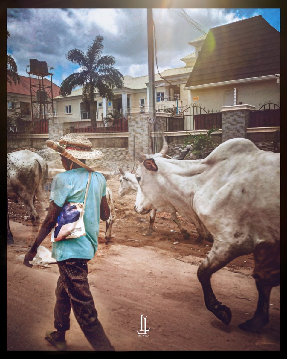 sarumi_adelani's tweet photo. A herdsman needs a staff, a door needs a bolt. What never kills a herdsman never takes away his cattle.
.
.
.
.
.
.
.
#leftyoflagos #lugard_chronicles #herdsman #sunny #documentaryphotographer #photooftheday #artgallery #art #yourbestshot #travel #viral #lightroom #infinixnigeria https://t.co/1yFKh0sbev