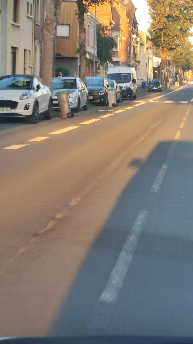 A <a href="/VilleArras/">Ville d'Arras</a> ce matin, avenue Kennedy, c'est opération slalom ...
Merci aux habitants pour cette innovation.