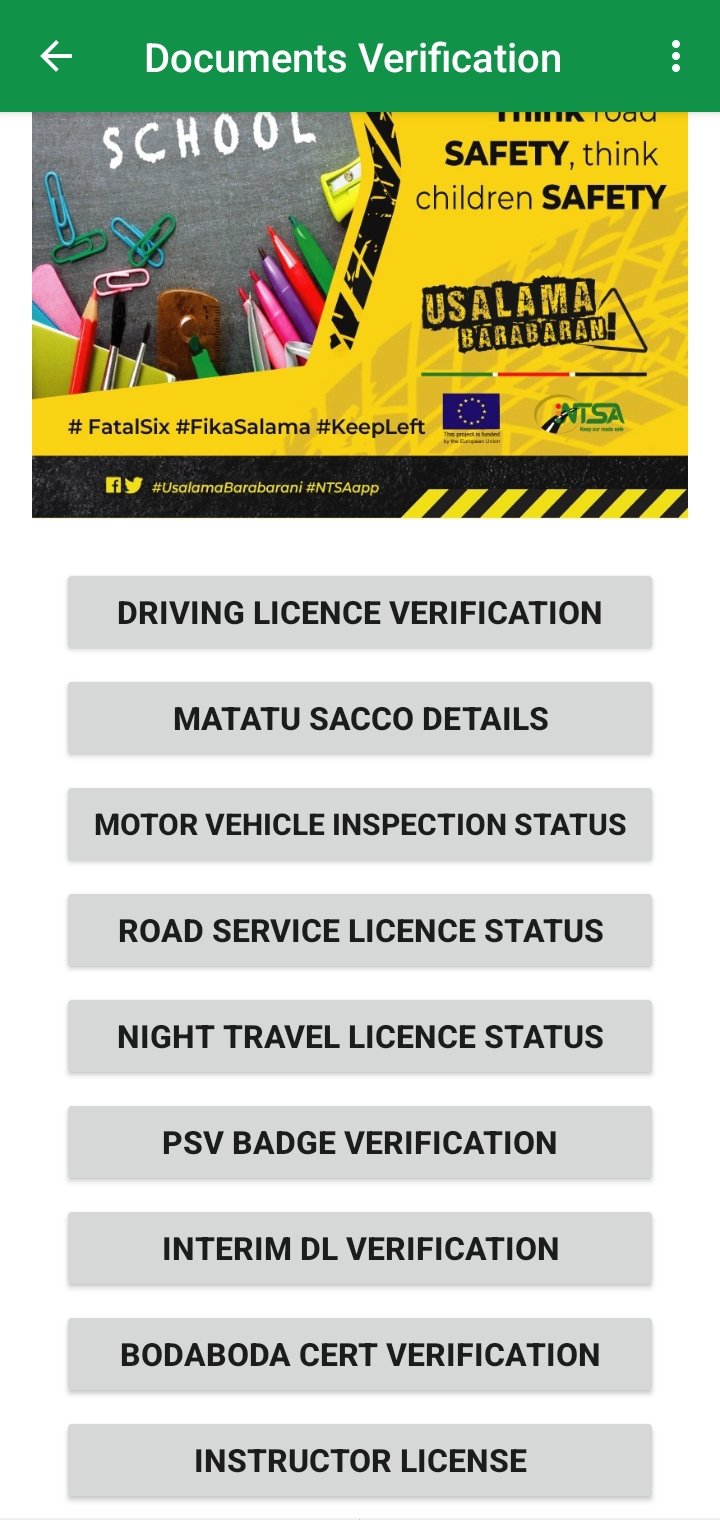NTSA KENYA on Twitter "Nasongamedia The Authority in 2016 launched