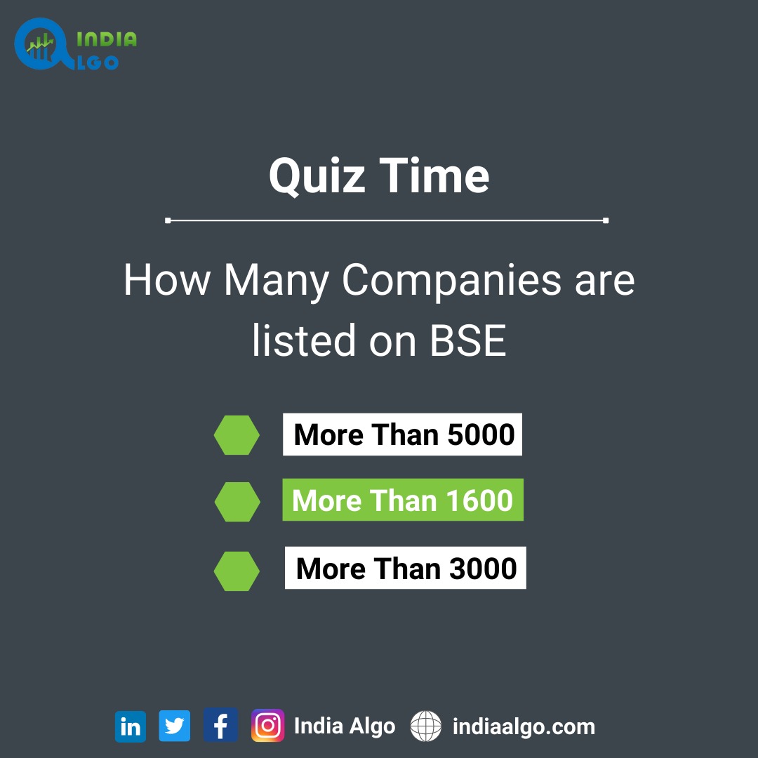 IndiaAlgo's tweet image. In the financial year 2021, a total of over 7462 companies were listed in the National Stock Exchange (NSE) and the Bombay Stock Exchange (BSE)

Start your Trading Journey Today.

website:- indiaalgo.com

Book your free Algo trading demo now.
______
#algosoftware