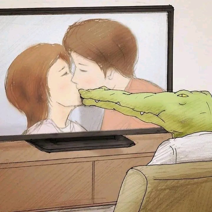 keepprayingbro's tweet image. Thank God I'm not a crocodile 😩