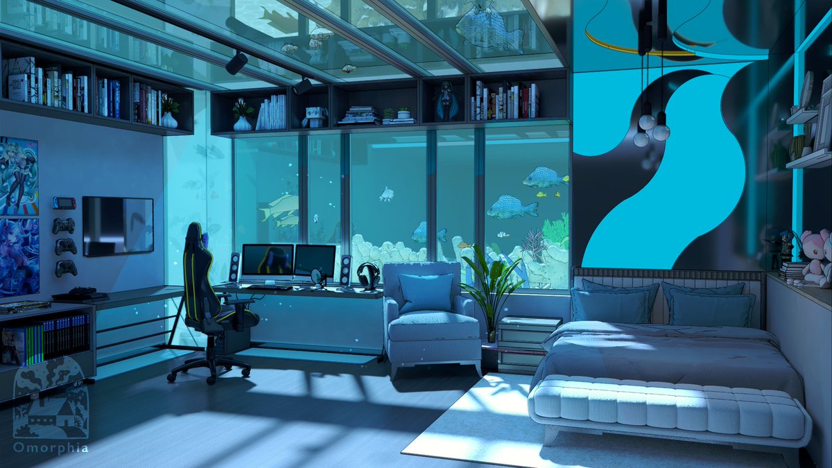 Omorphia1's tweet image. One thing you must know from the window: connect and direct our eyes on beautiful surroundings 🐟✨