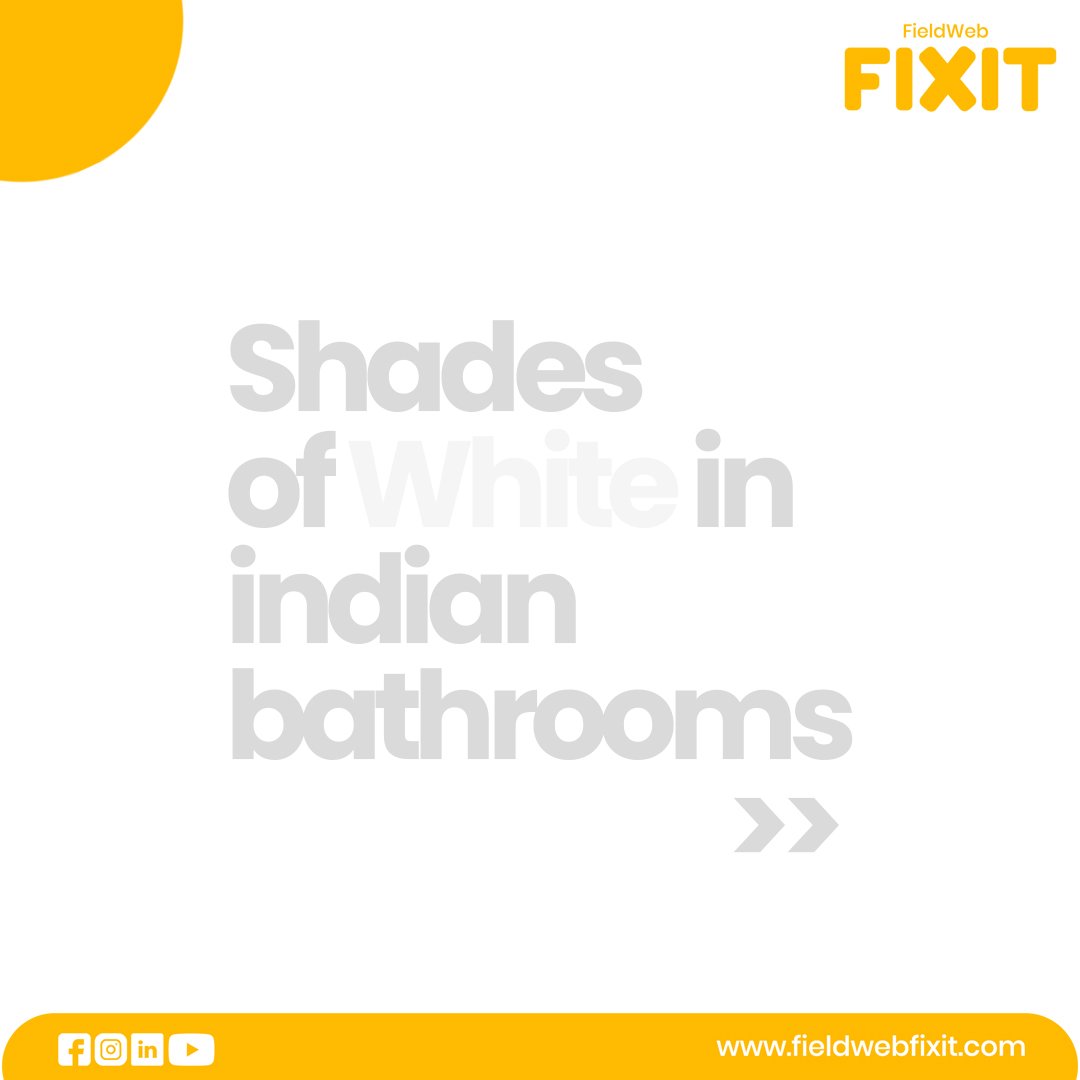 fieldwebfixit's tweet photo. Make sure your bathroom has that 'safai ke baad wali chamak' &amp; that can happen only with FieldWeb Fixit.
Get expert home cleaning services now: https://t.co/y8Fd0hxGpB

#fieldwebfixit #Services #home #ThankYou #disqualified #Trending #sundayvibes #mondaythoughts #MondayMotivation https://t.co/l7bpPaDm1d