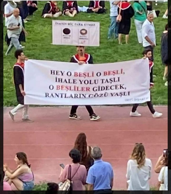 İşte ODTÜ farkı. DEVRİM'de DESTAN yazdınız gençler 👏👏👏🌈🌈