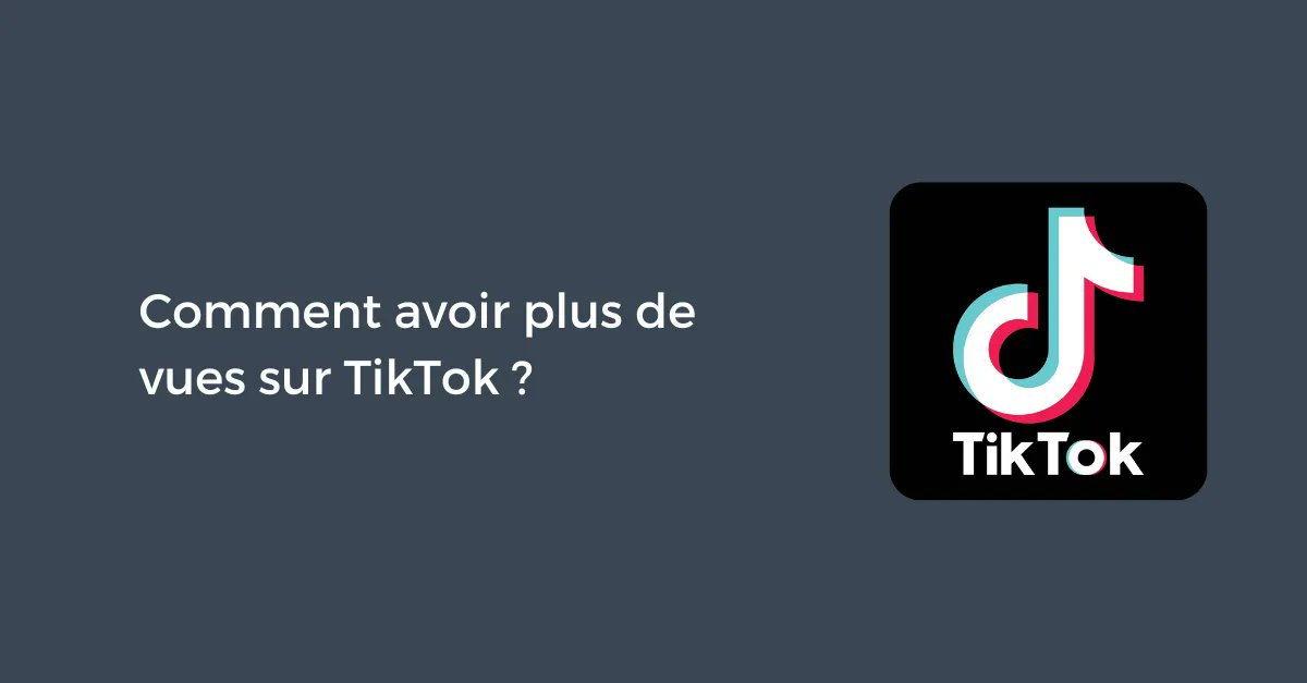 Comment avoir plus de vues sur TikTok ? <a href="/ClementPellerin/">Clément Pellerin</a> 
buff.ly/3zj9f4W