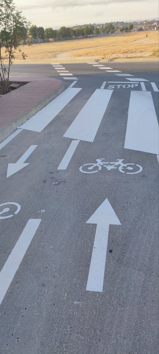El atasco en el carril bici de mi pueblo...y la segunda foto es lo más ¿A partir de aquí que hacen los ciclistas? Ya que nos toman el pelo, por lo menos riamonos de ello.
<a href="/AytoLasTorresC/">LasTorresdeCotillas</a> 
#carrilbici
#ineptos 
#risa