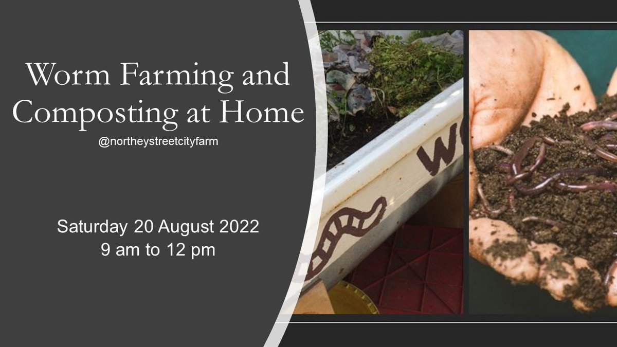 Are you sick of putting food and garden waste into landfill? Join commercial worm farmer Brian Donaldson, as he shares his practical knowledge, tips and tricks for setting up your own safe and efficient worm farm and compost heap at home: eventbrite.com.au/e/worm-farming…