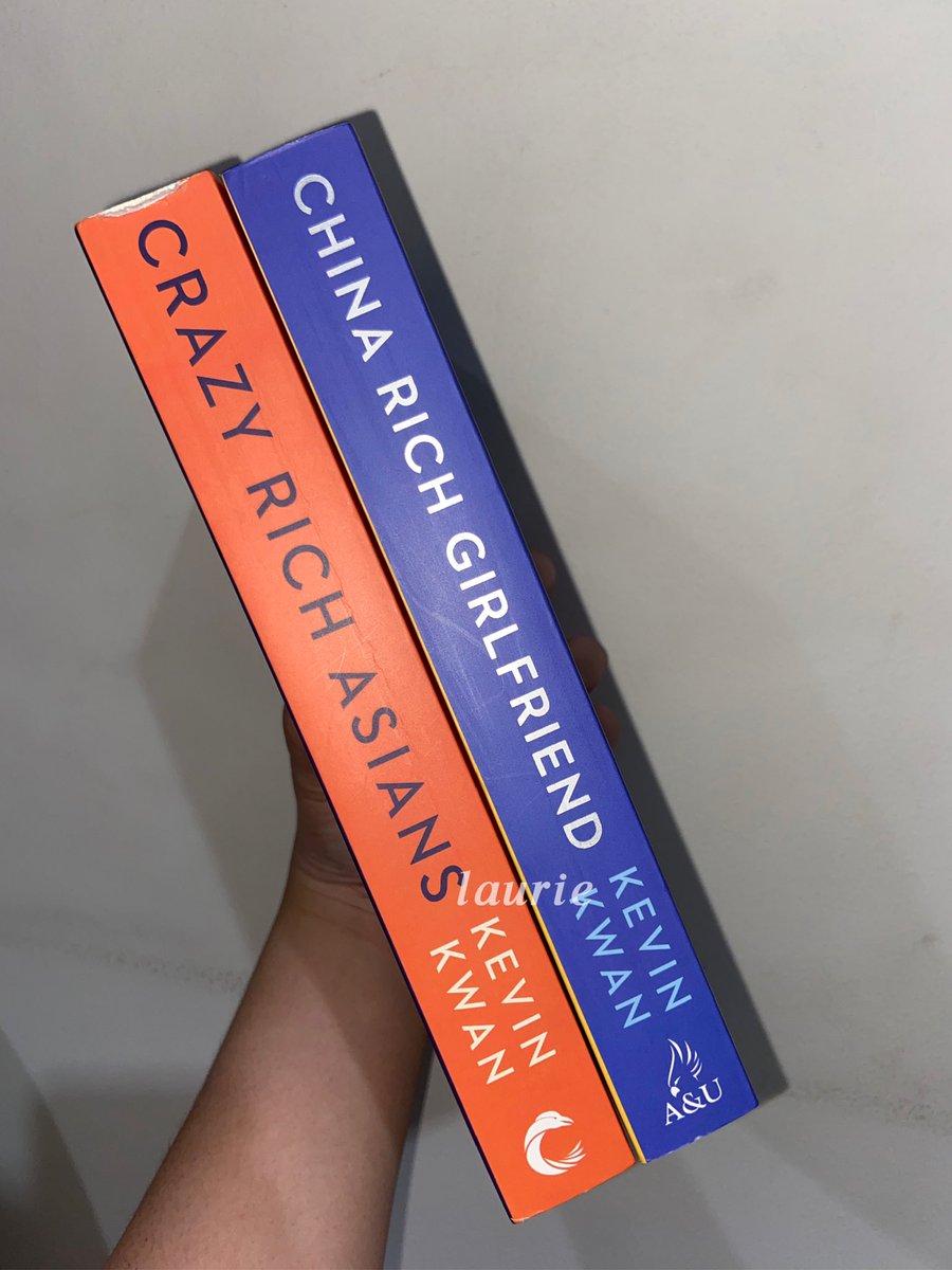 Iaurchive's tweet photo. WTS // want to sale

CRAZY RICH ASIAN &amp; CHINA RICH GIRLFRIEND by Kevin Kwan

—Corvus Book UK, A&amp;U UK
—Original, English, Unsealed
💲200k/set (dapet 2 buku)💲

book condi di tweet selanjutnya yaa

tags. want to sale want to buy wts wtb preloved book buku bekas english inggris https://t.co/CSPLLmjA8h