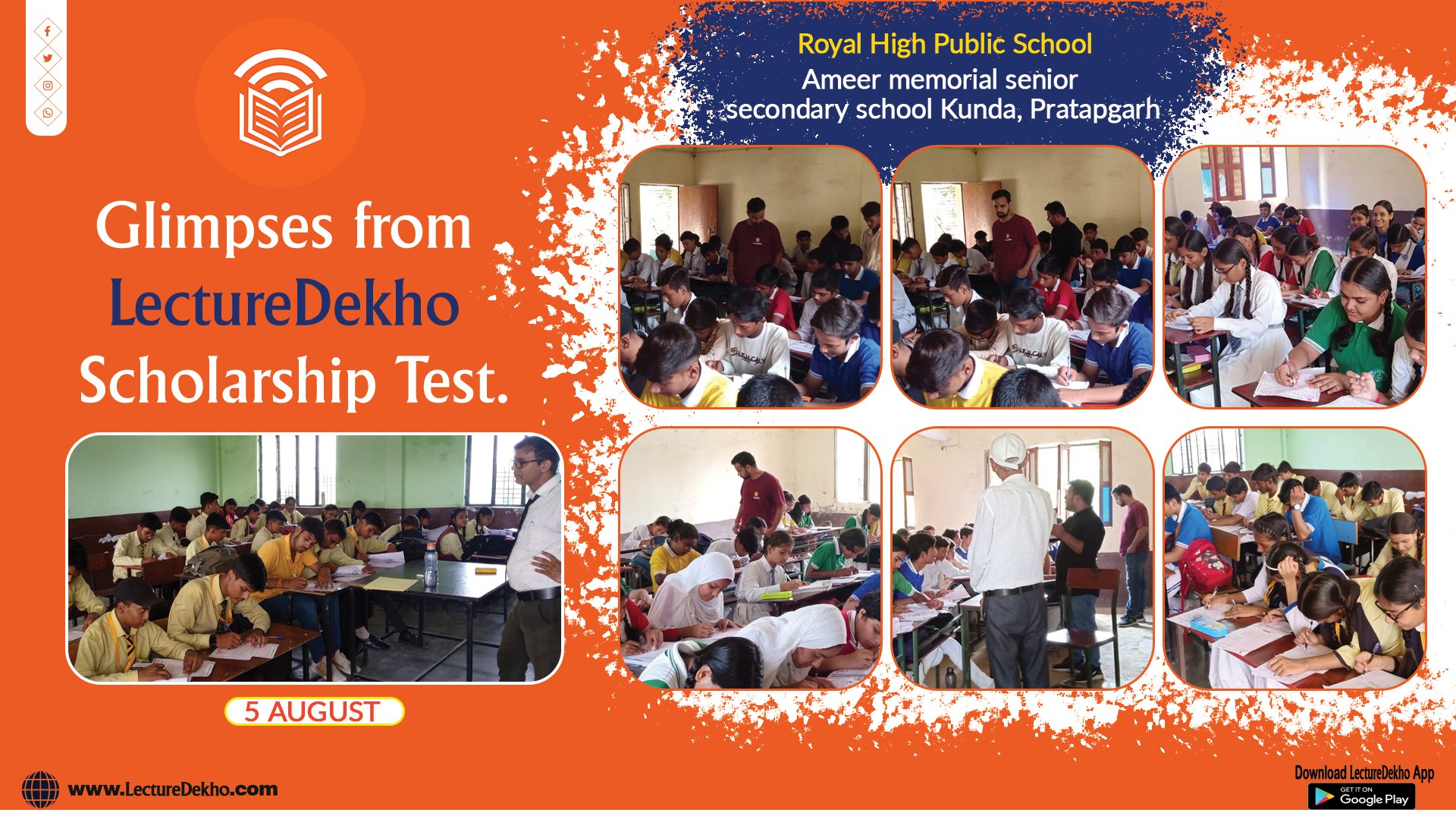 LectureDekho On X: "#5August2022 Purvanchal Scholarship Test Is.
