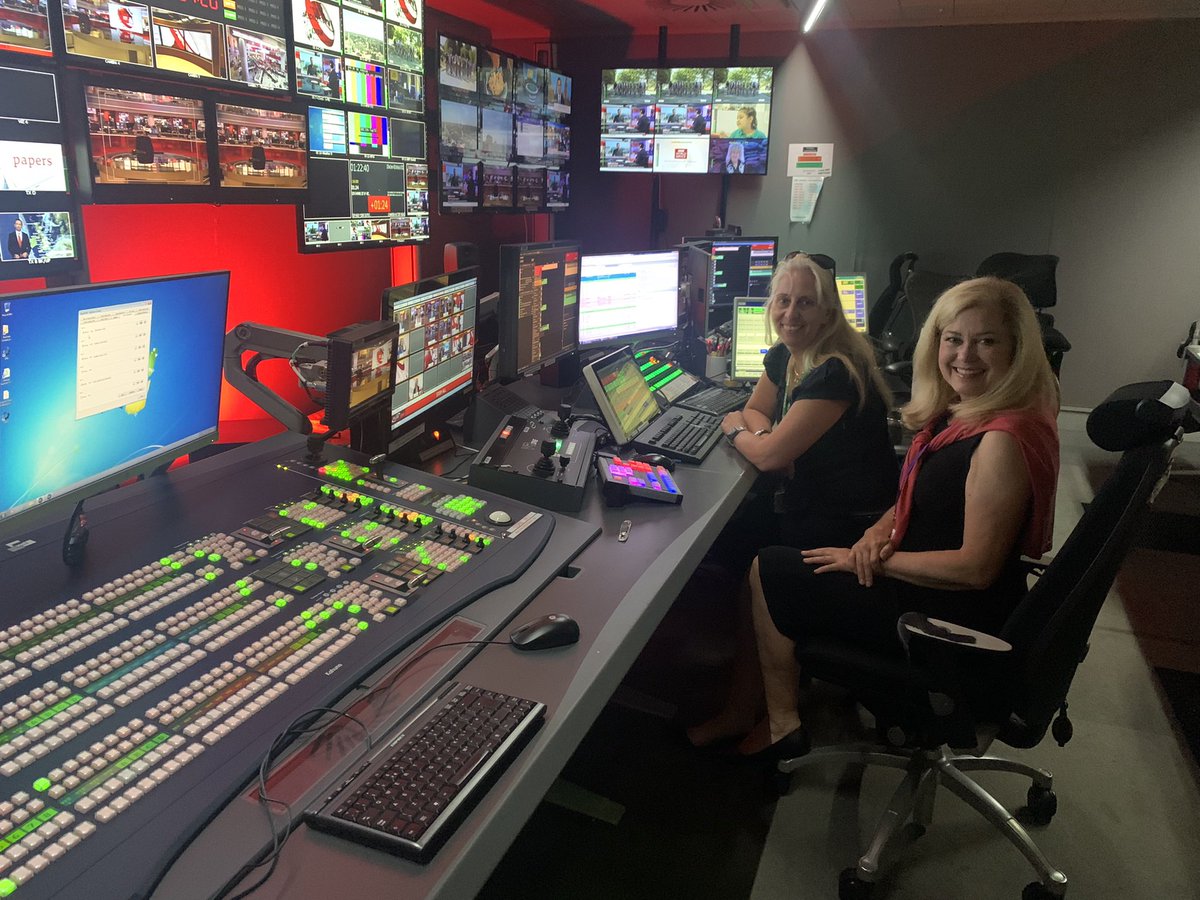 MonicaMalpass's tweet photo. Fun touring the BBC with my friend &amp; director Jacqueline Whiston! Their global audience is 489 million, double what it was 10 years ago! A very impressive operation at the world headquarters in London with such nice employees. Great!!#BBC #TV #London #tvnews https://t.co/quEV7mBy8E