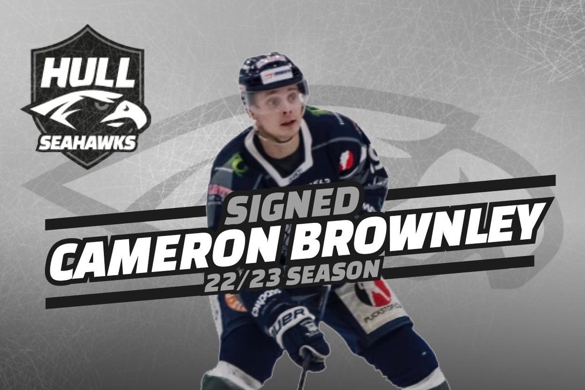 𝙊𝙁𝙁𝙄𝘾𝙄𝘼𝙇: The 𝙃𝙐𝙇𝙇 𝙎𝙀𝘼𝙃𝘼𝙒𝙆𝙎 are delighted to announce the signing of 𝘾𝘼𝙈𝙀𝙍𝙊𝙉 𝘽𝙍𝙊𝙒𝙉𝙇𝙀𝙔 for the 2022/23 season 🦅

Welcome to the Hull Seahawks, Cam! ⚫️⚪️

Full Story 🔗👉🏼 hullseahawks.co.uk/brownley-signs
