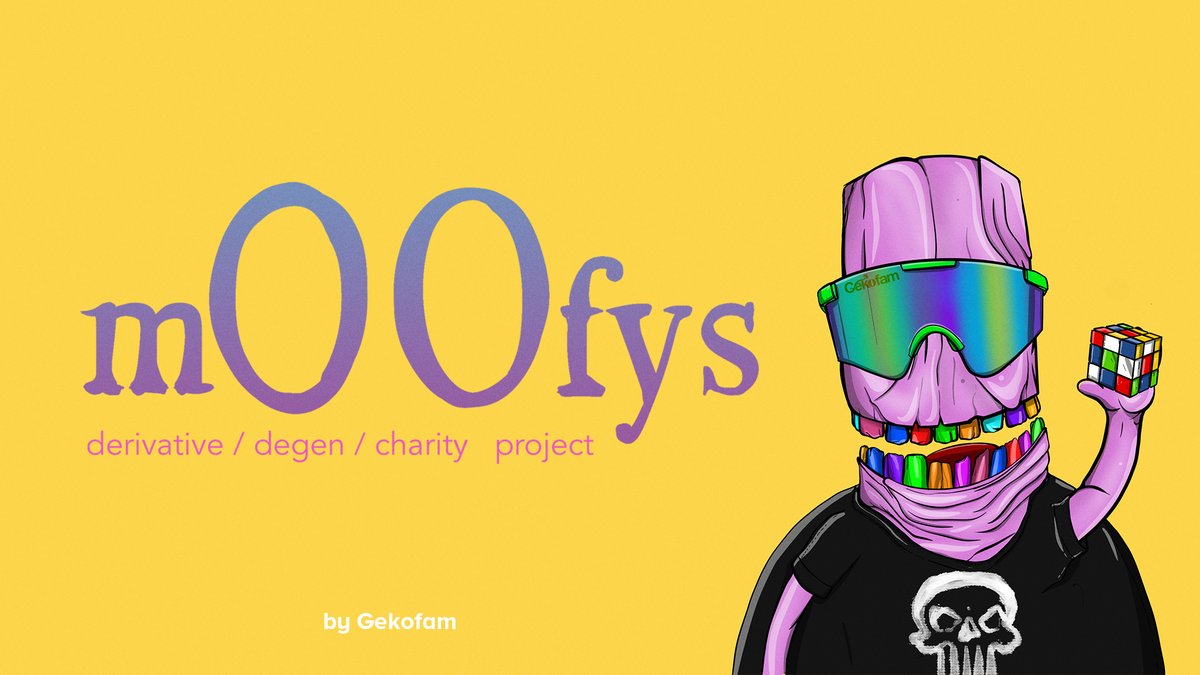 We have created mOOfys... 

1/5🧵