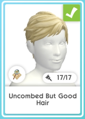 Uncombed but Good Hair
(Daunting Dusk Treasure Hunt)