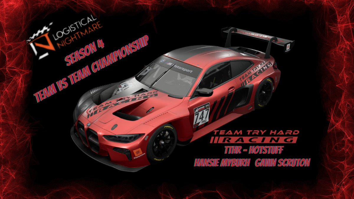 Dmonicx's tweet photo. I will be joining Hansie for the @LNR_ZA Season 4 #Teamvsteam Championship. We will be driving the #M4 under the TTHR - HotSuff banner. Going to be interesting as I am a #McLaren boy AND we have to do driver swops! Going to be a fun championship for sure! https://t.co/MJJOPMEHtf