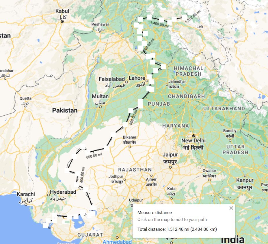 valvadore's tweet photo. @DefenceU For South Asia, this means the entire border between India and Pakistan https://t.co/I4nhFK2cAn
