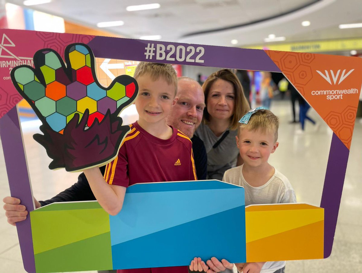JonGilpin_BDO's tweet photo. We loved this past week. The city has been buzzing and the boys have loved watching and having a go! #CommonwealthGames2022 #B2022 https://t.co/DlqNe1vTAz
