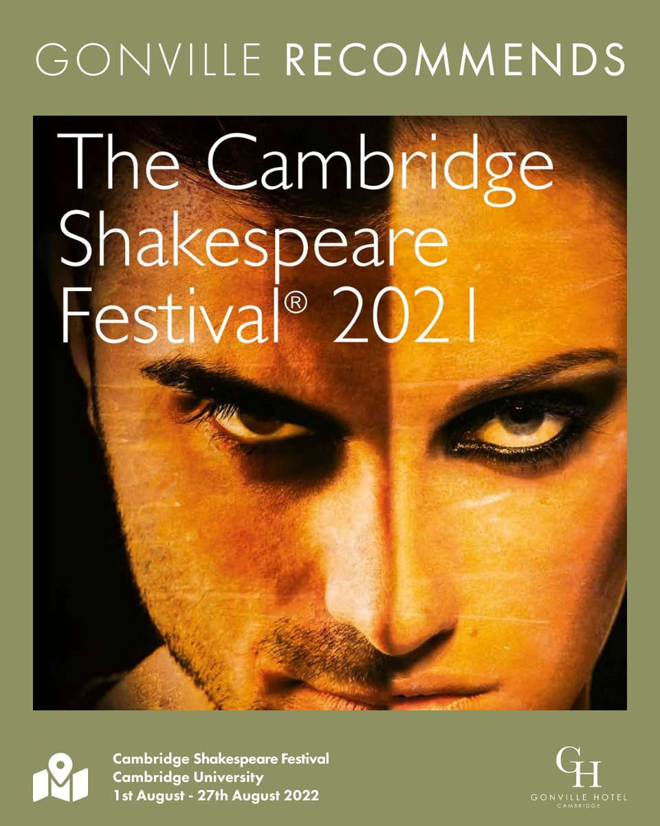 Now in its 35th year, the Cambridge Shakespeare Festival sees a selection of the bard's plays performed in the gardens of a number of Cambridge University colleges. It's an excellent way to experience the colleges and it's a uniquely Cambridge experience cambridgeshakespeare.com