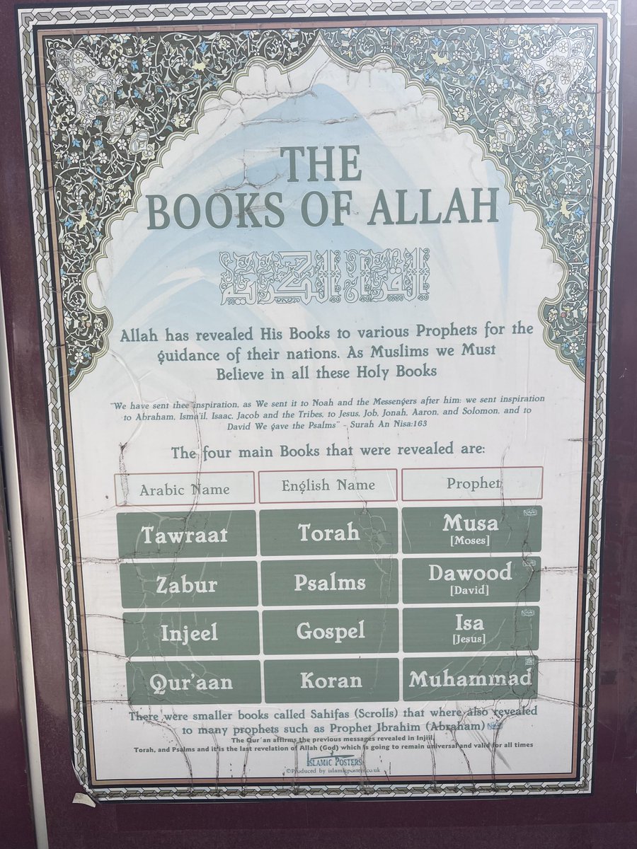 Limpingoncloud9's tweet image. So interesting that the Books of Allah include the Bible &amp;amp; Torah.