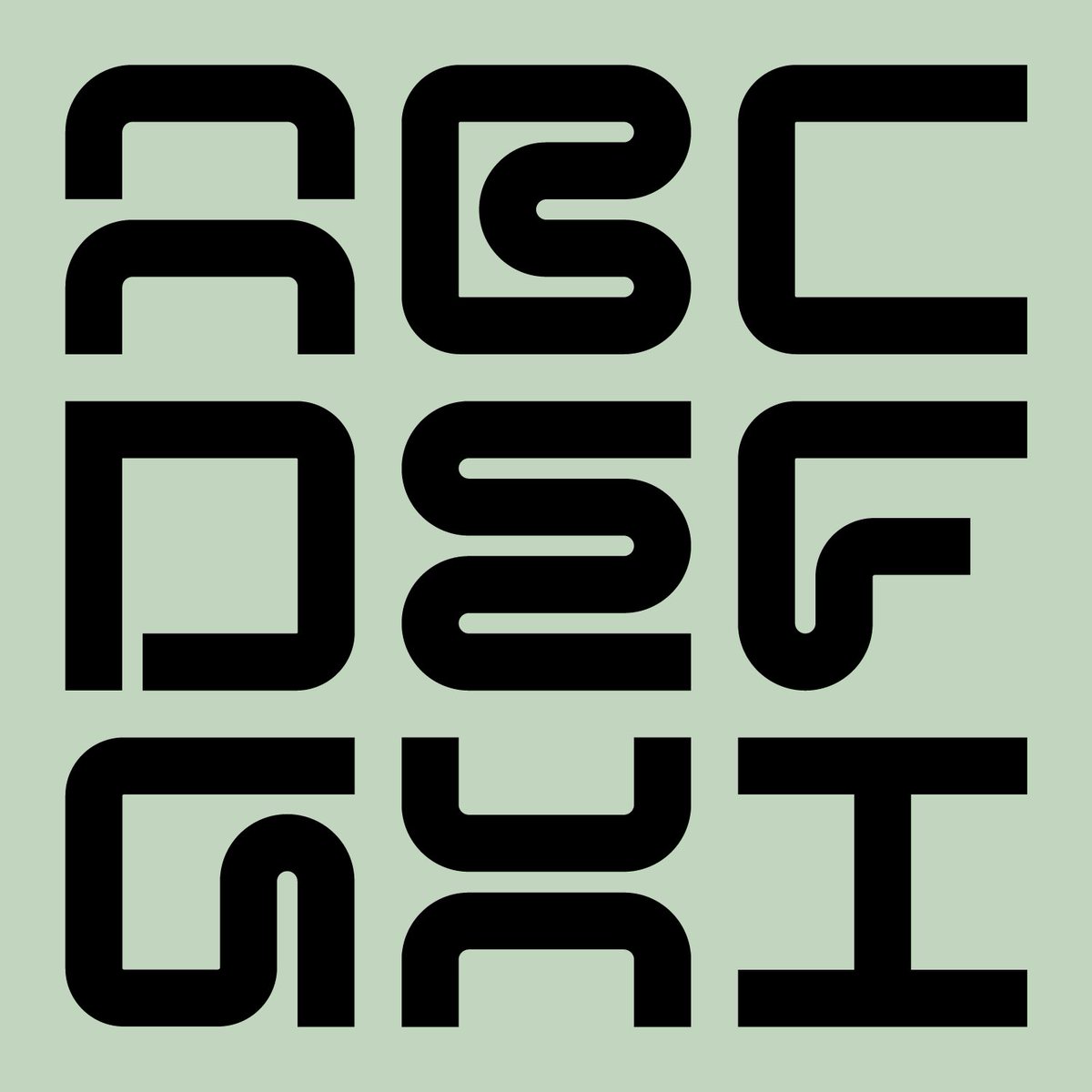 cotypefoundry's tweet photo. Similar but not the same.⁠ Modular Type Experiments just for fun - some previously shown, some not.⁠
⁠
#CoTypeFoundry #customtype #customtypeface #typedesign #fontdesign #typefacedesign

https://t.co/tfCqxPuWGD https://t.co/GBsxdUc07H