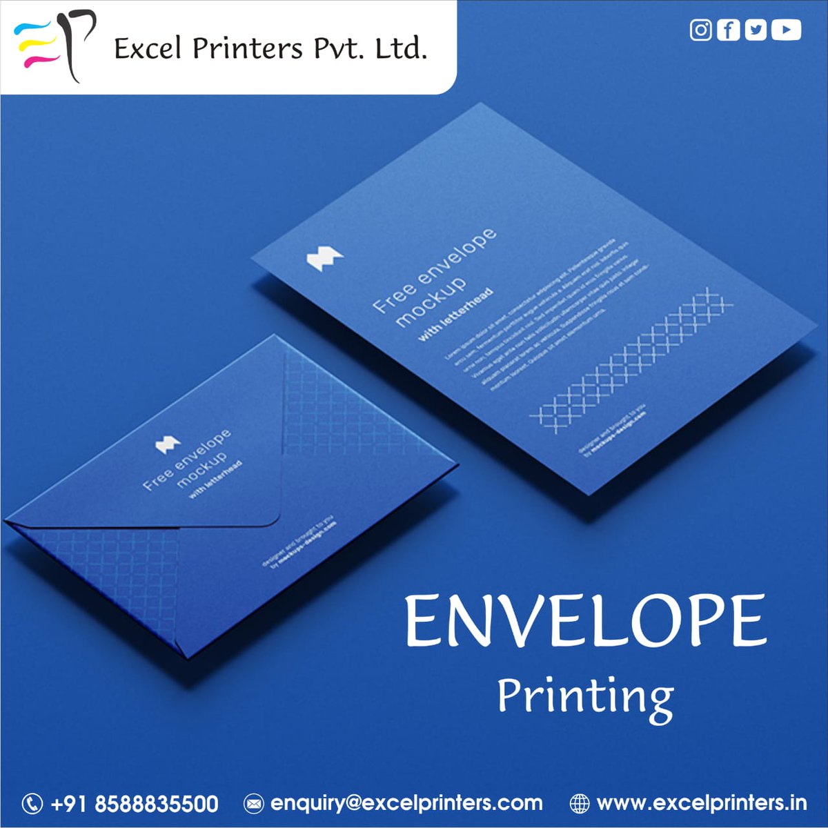 excel_printers's tweet image. Most compact and presentable form of delivering a message , make it happen with our Envelope Printing services.✉️📨📩

Visit us: excelprinters.com
Or call  at📞:+91 8588835500

#notepad #notepadwriting #calenders #flyer #bussinesscard #brochures #stickers #banners