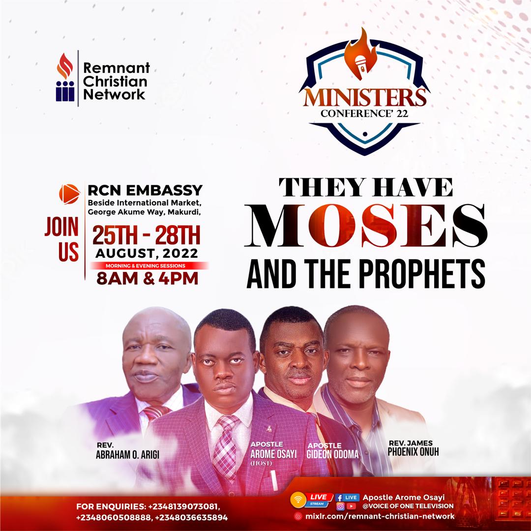 ApostleArome's tweet photo. In these perilous times, ministers must stay on the rail of ministry that has been laid down by the Lord Himself through His infallible words and deeds. The ultimate goal of all ministry done under heaven must be this: To please heaven’s great King.

#MinistersConference2022 https://t.co/Inkb2zBfth