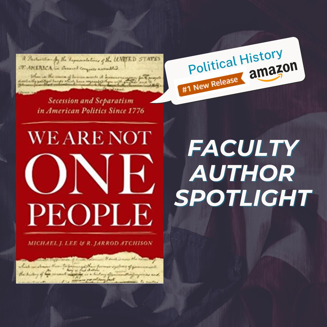 Something to celebrate on this 🌧 rainy Monday 🌧 in Charleston.... #cofccomm Professor and #cofcmcomm Program Director, Dr. Mike Lee's most recent book is a 📢top seller on Amazon in the category of Political History!