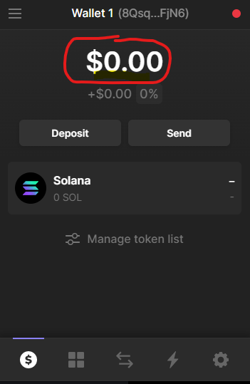 nftoverdog's tweet photo. @solana  @phantom 
I have created my SOLANA journey

But $0.00🤣🤣 https://t.co/TOBWrARRSx