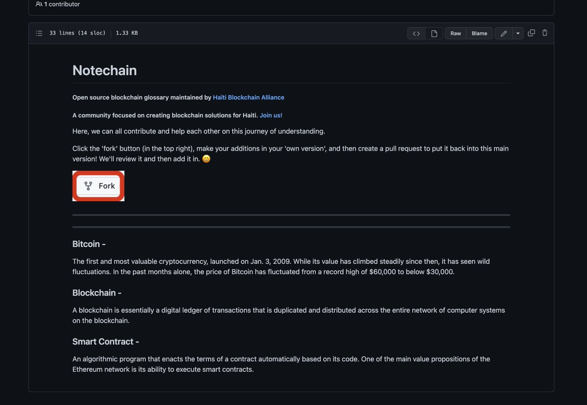 didierganthier_'s tweet photo. Just added two other words to our  (@BlockchainHaiti ) Open Source Blockchain Glossary. Feel free to contribute by editing or adding new words:
https://t.co/6YcdtBKzz3 https://t.co/XY0TJuTNRI