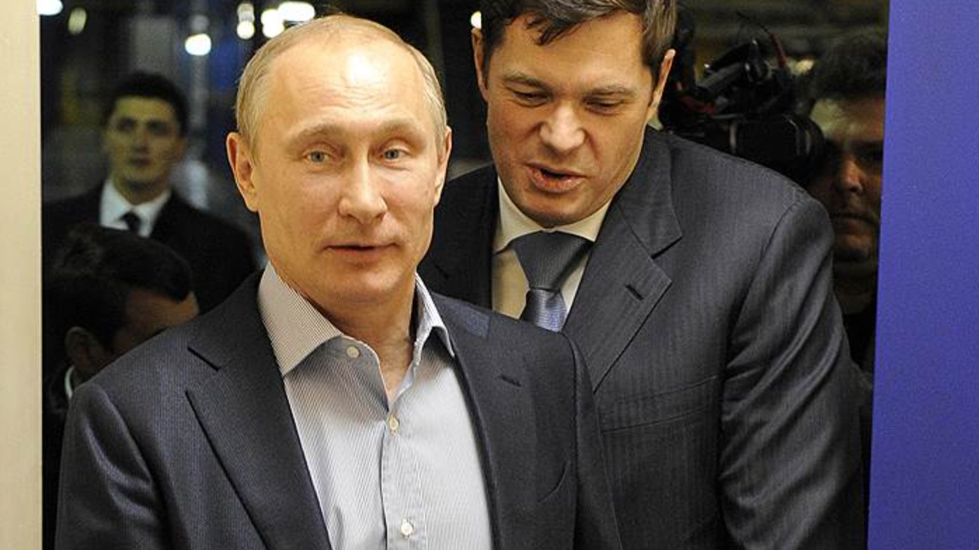 Алексей Мордашов и Путин