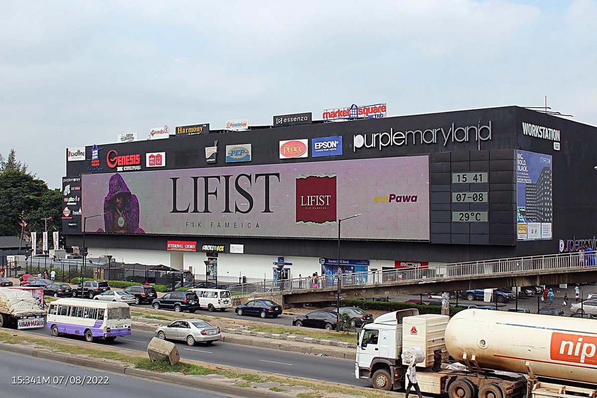 emPawaAfrica's tweet photo. πMaryland Mall, Lagos, Nigeria.
Take pictures of the billboards when you see them π€©
#emPawaAfrica #AfricanMusic #Swahili #LIFIST #PersonalBaby #Beef&Suya #Polongo #Napona #MaturityEP #Lady #NaMatsu #Namenj #Minz #TundeStylplus #FikFameica #Nandy #Oxlade https://t.co/i2DXitfgBD
