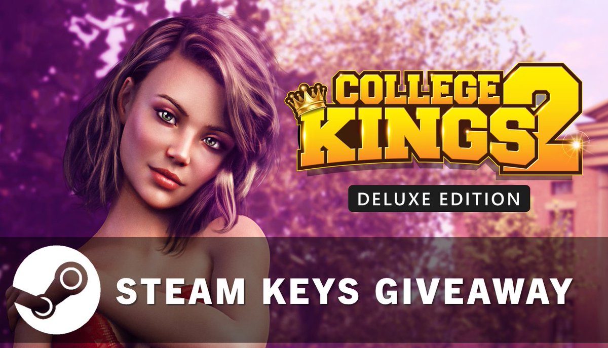 UndergradSteve's tweet photo. 🎁 COMPETITION GIVEAWAY 🎁
Less than a week left to win 1 of 10 Deluxe Edition Steam Keys for College Kings 2 with 7 ways to enter at: 
https://t.co/XolsJFis87 - Good luck!

#Steamkey #Freesteamkey #SteamKeys #SteamCDKey #SteamCDKeys #Giveaway #Competition #win #contest #prize https://t.co/MJW0ZbtX4S