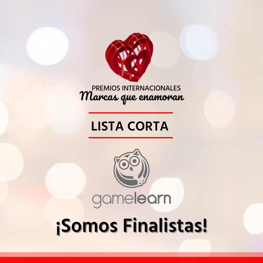 Gamelearn's tweet image. 🥳 ¡Estamos de celebración! Gamelearn es finalista de los #PremiosMarcasQueEnamoran, en la categoría #MarcaEmpleadora.

¡Gracias, de parte de todo el equipo, al jurado y a los que votaron nuestra candidatura! ❤️

@marcasqueenamor  #WeAreGamelearn