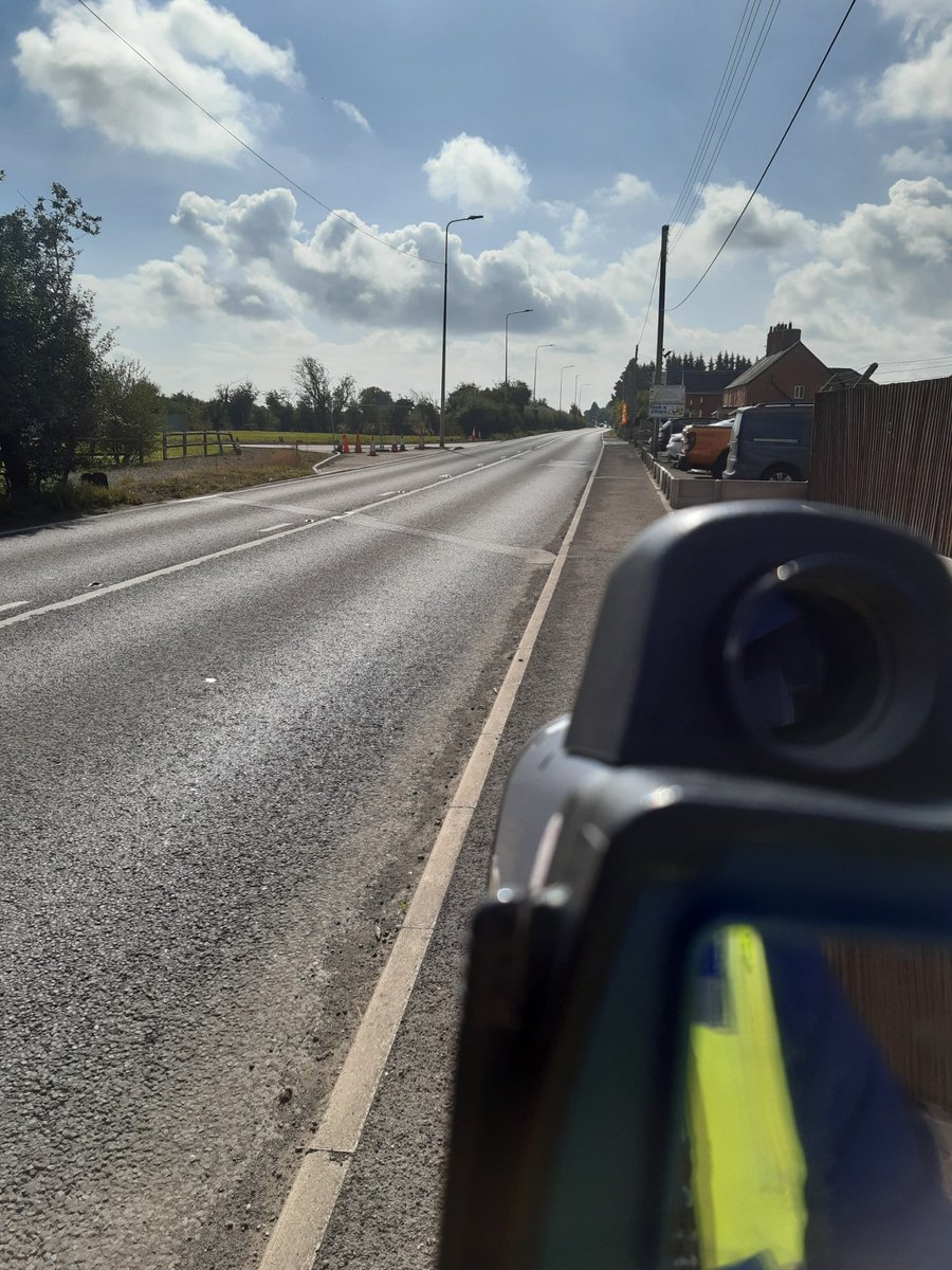 Speed enforcement was conducted this morning along the A51 Calveley.
2 vehicles were captured with the Trucam device.
# 30ForAReason