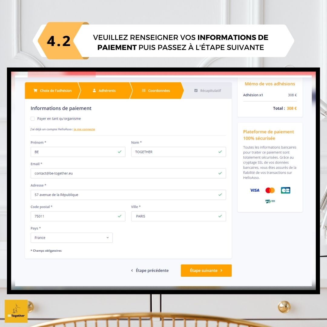 ac_betogether's tweet photo. 2) Plusieurs étapes sont à suivre, pour toutes informations complémentaires n'hésitez pas à nous contacter😄👉 https://t.co/pmAzEIXx2x