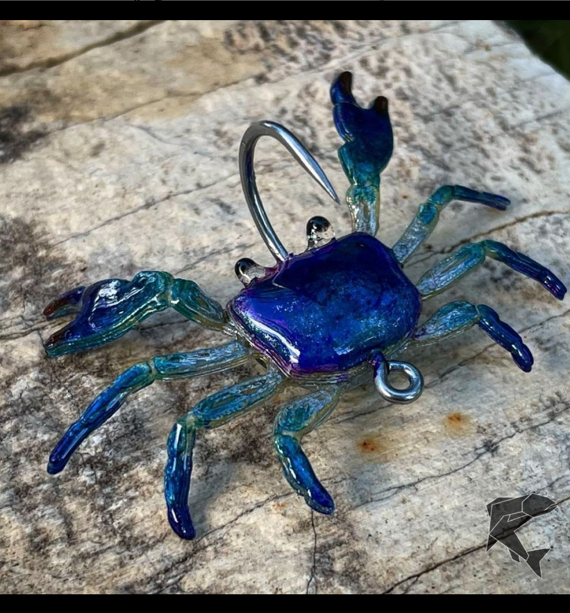 Saltwateronfly's tweet photo. Looks like a blue gummy Crab
@streamartdesigns
.
The Omani Crab by @rowleybenchwork
What color do you prefer?

.
 #flatsfishing
 #flytying #triggerfishflies #saltwaterflies #saltwaterflyfishing
#tarponflies #tarpononfly #tarpon
#permit #permitonfly #permitflies
#flyfishing https://t.co/nV6x4OQYk2