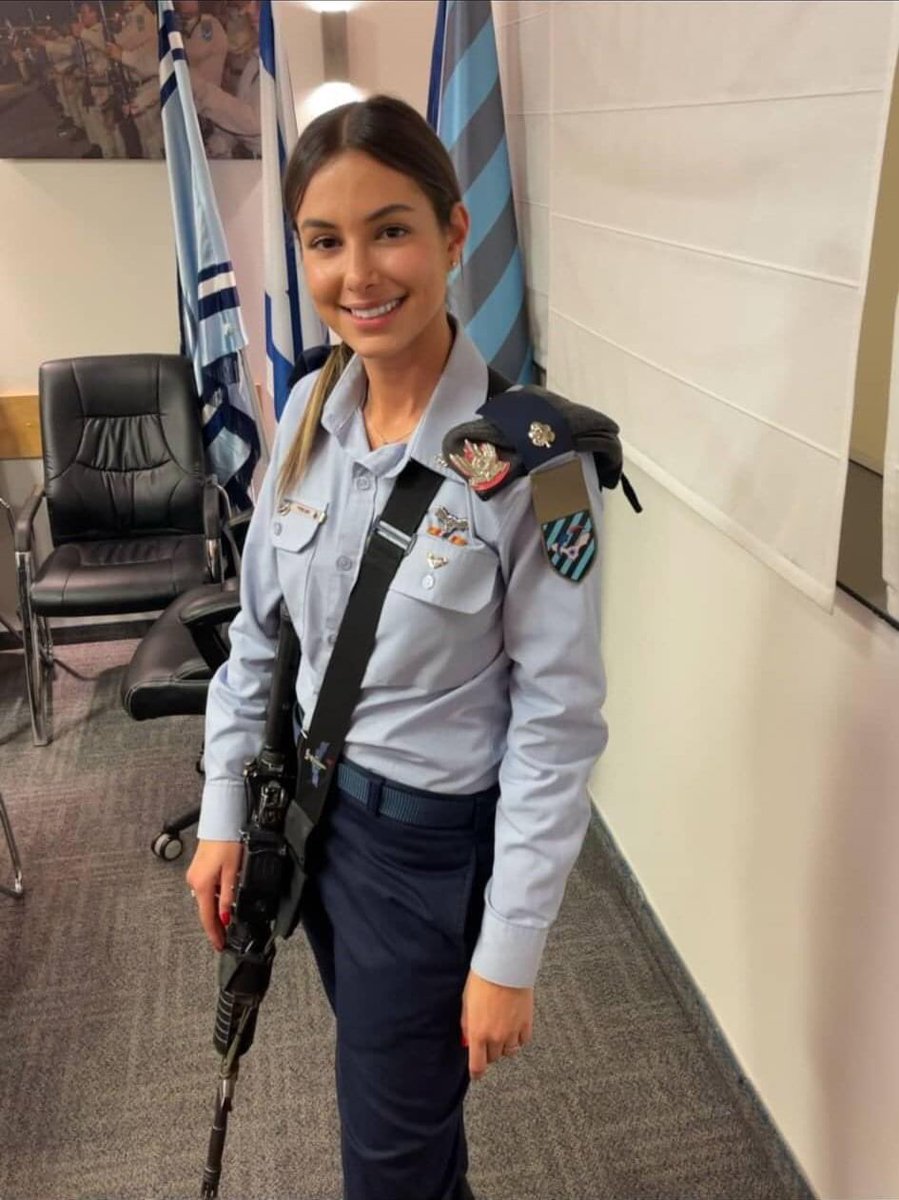 Meet Major Dana, commander of Iron Dome missile defense battery. The Iron Dome intercepted 96% of all rockets fired into Israel from Gaza, saving thousands of lives of Israelis. God bless her. 🙏