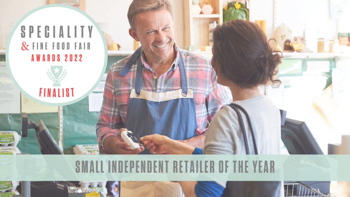 I’m delighted to announce that The Cheese Lady has been shortlisted as a finalist in the Small Independent Retailer category at the Speciality and Fine Food Fair Awards! Vote for us to win here: bit.ly/3bBbNDI

#SFFF22 <a href="/specialityfair/">Speciality & Fine Food Fair</a>